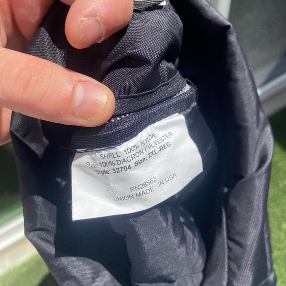 VTG 90’s Mens Black Flight Jacket - Picture 6 of 6